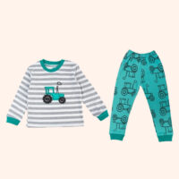 ست تی شرت آستین بلند و شلوار بچگانه سپیدپوش